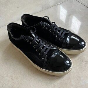 Lanvin Cap Toe Mens Black